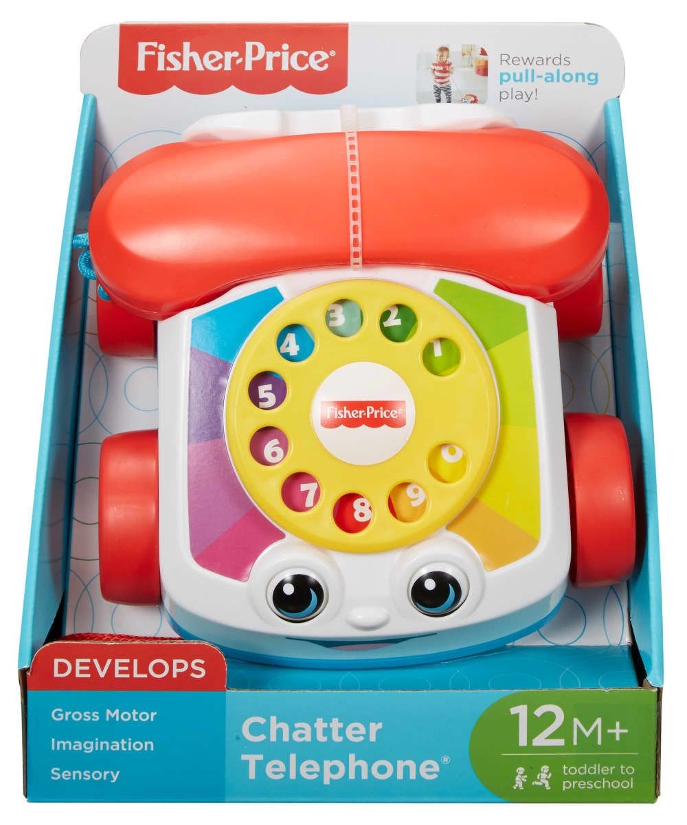 Fisher Price Kids' Chatter Phone with Sounds and Motion