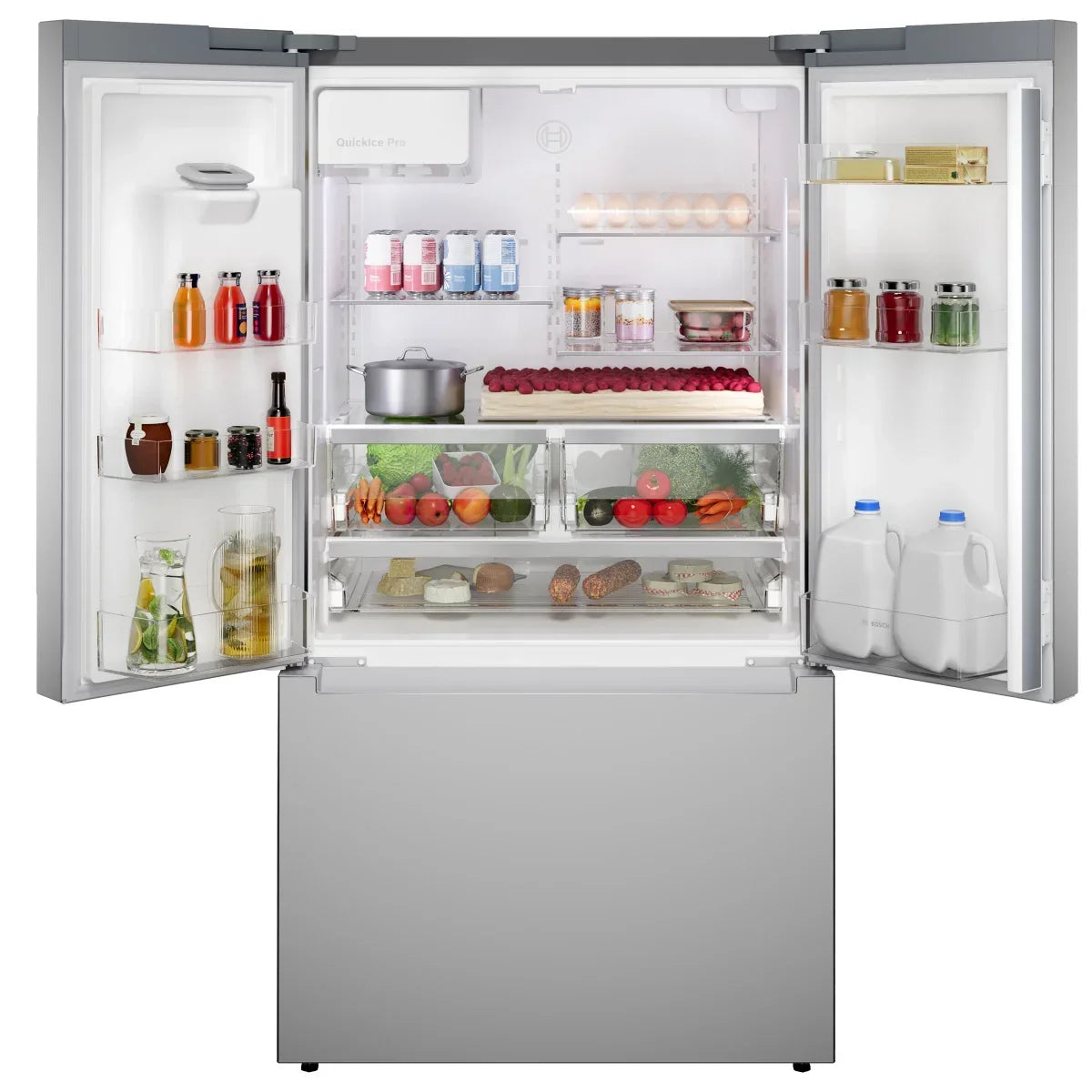 Frigidaire Gallery 30 in. 20 cu ft. Stainless Steel Standard-Depth French Door Refrigerator with Internal Water Dispenser
