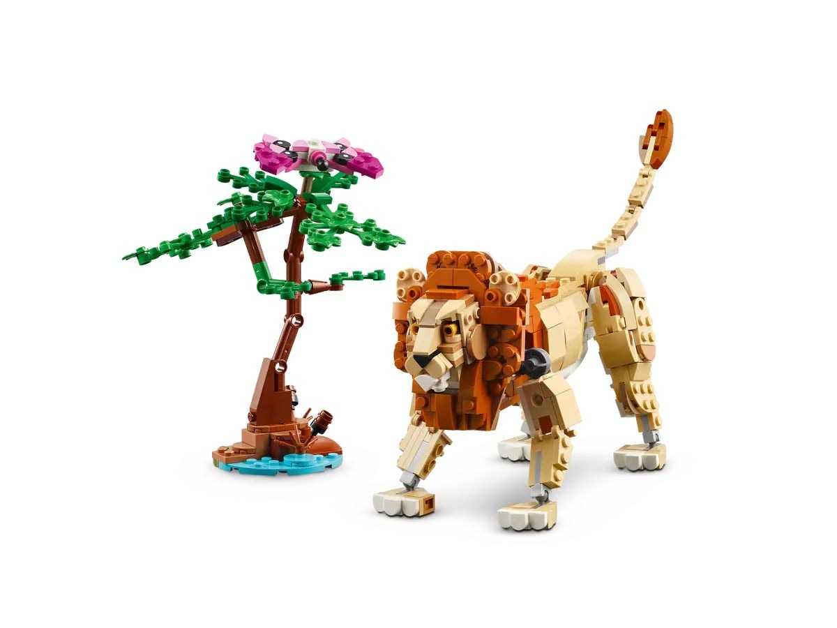 LEGO Creator 3-in-1 Wild Safari Animals - 31150, 780-pcs, Ages 9+