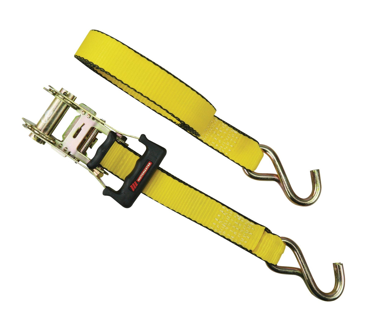 MotoMaster 5,000-lb Commercial Ratchet Tie Down Straps, with Ultra Padded Handles, 1.5-in x 14-ft, 2-pk