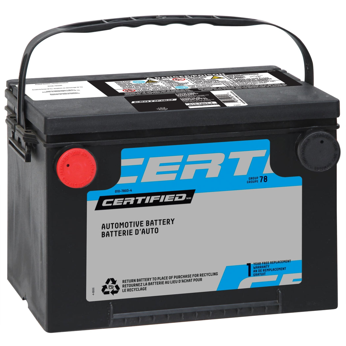 MOTOMASTER ELIMINATOR AGM Group Size 95R (H9/L6) Battery, 950 CCA