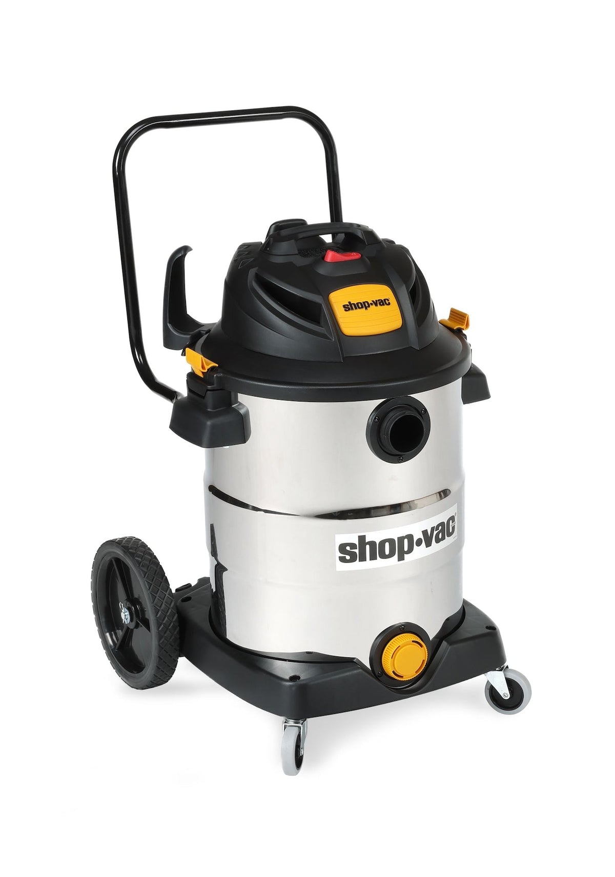 Shop-Vac 6.5 SVX2 Peak HP Stainless Steel Wet/Dry Shop Vacuum with Hose & Accessories, 60.5-L