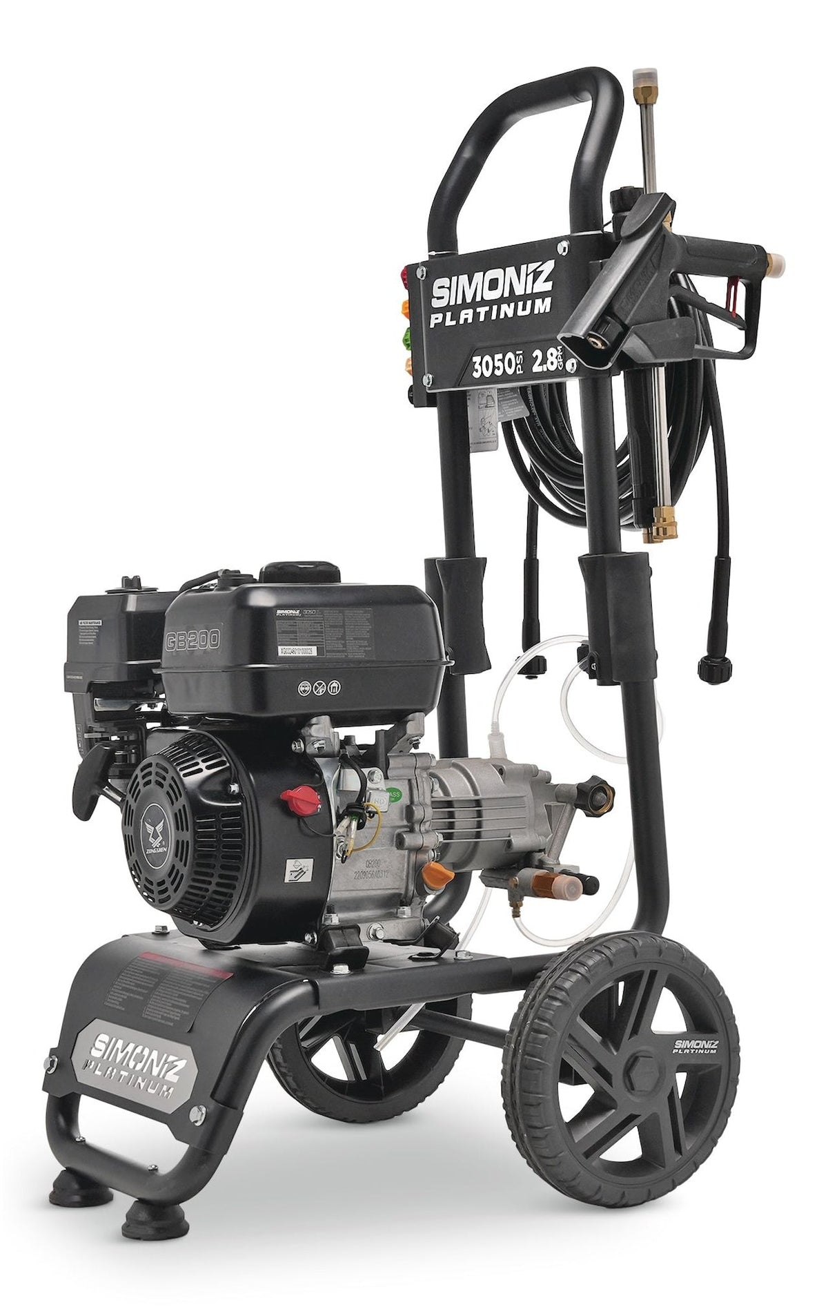 Simoniz Platinum 3050 PSI 2.8 GPM Gas Pressure Washer with Extension Wand
