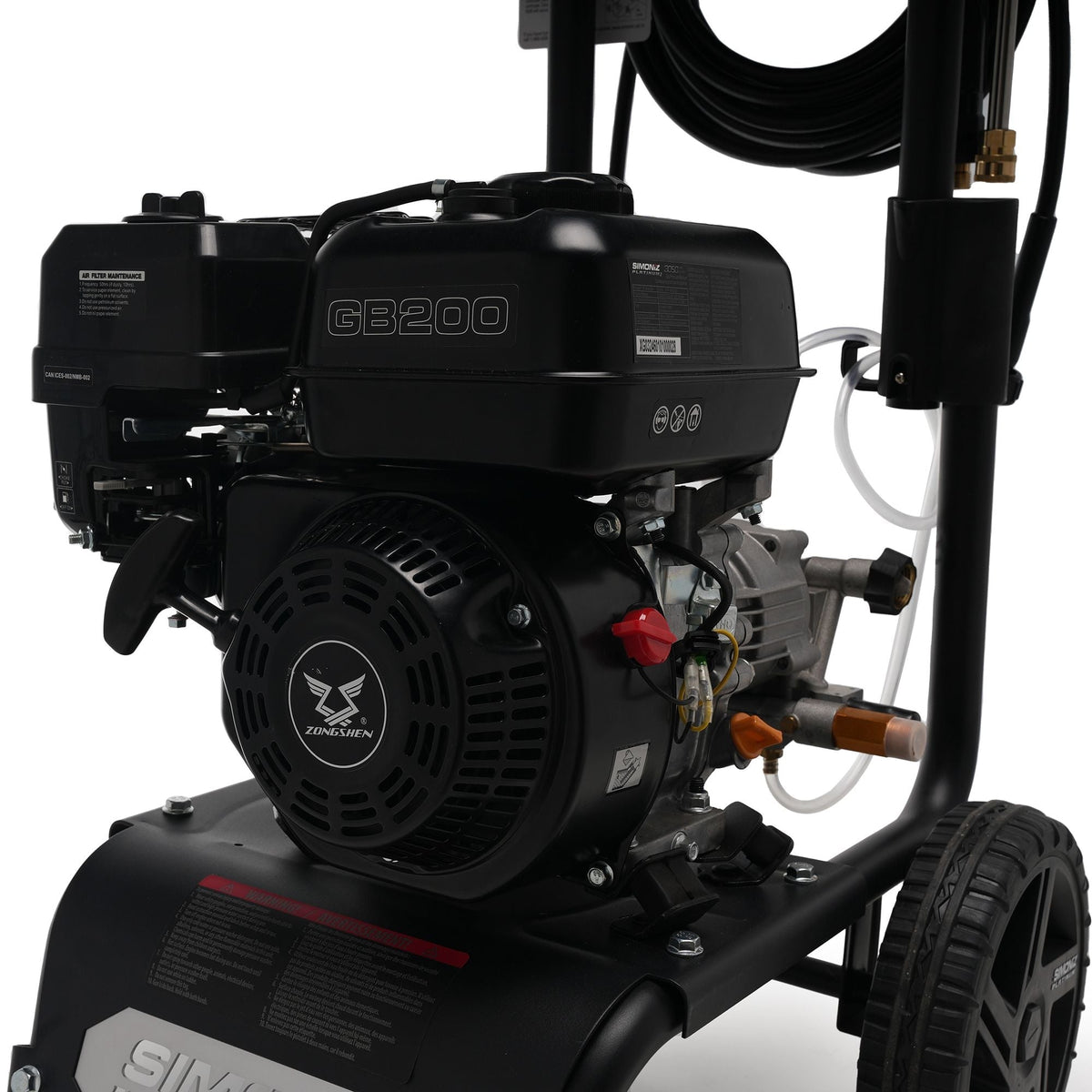 Simoniz Platinum 3050 PSI 2.8 GPM Gas Pressure Washer with Extension Wand