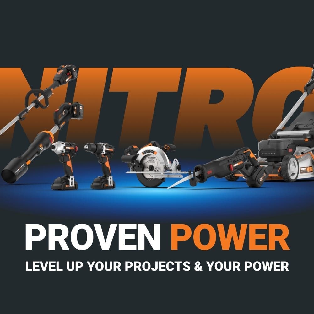 Worx Nitro 80V 800CFM Cordless Brushless Backpack Leaf Blower