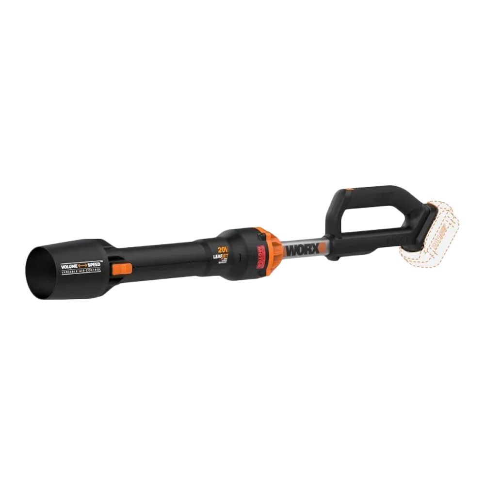 WORX WG543.9 Nitro 20V Power Share Cordless LeafJet Blower with Brushless Motor, Tool Only