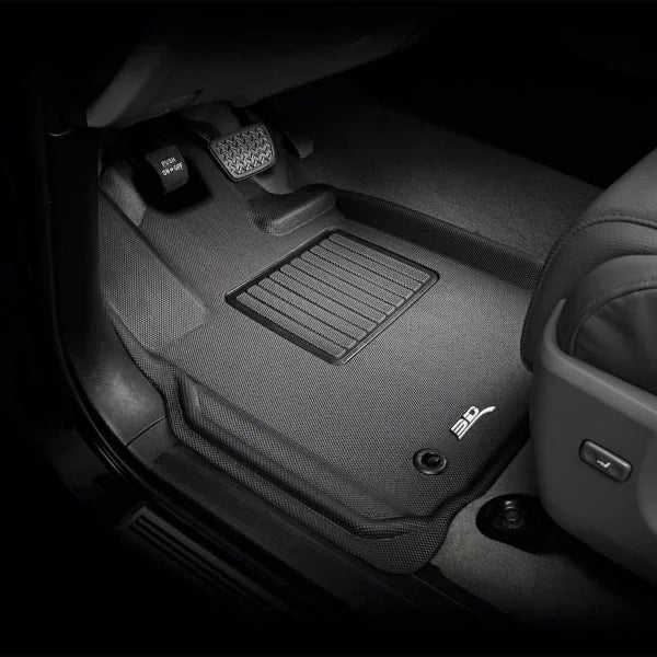3D MAXpider Mat Custom-fit All-weather Car Mats; Row 1 and 2 Only J9