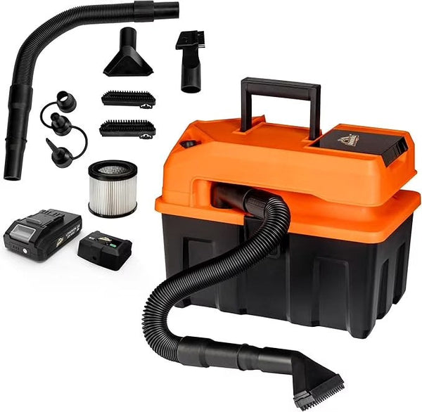 Armor All 2.5-Gallon 20V Cordless Wet Dry Vacuum C DVTB202 0902 I3