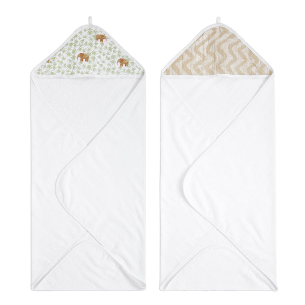 Aden + Anais Tanzania Hooded Towels, 2-pk V4