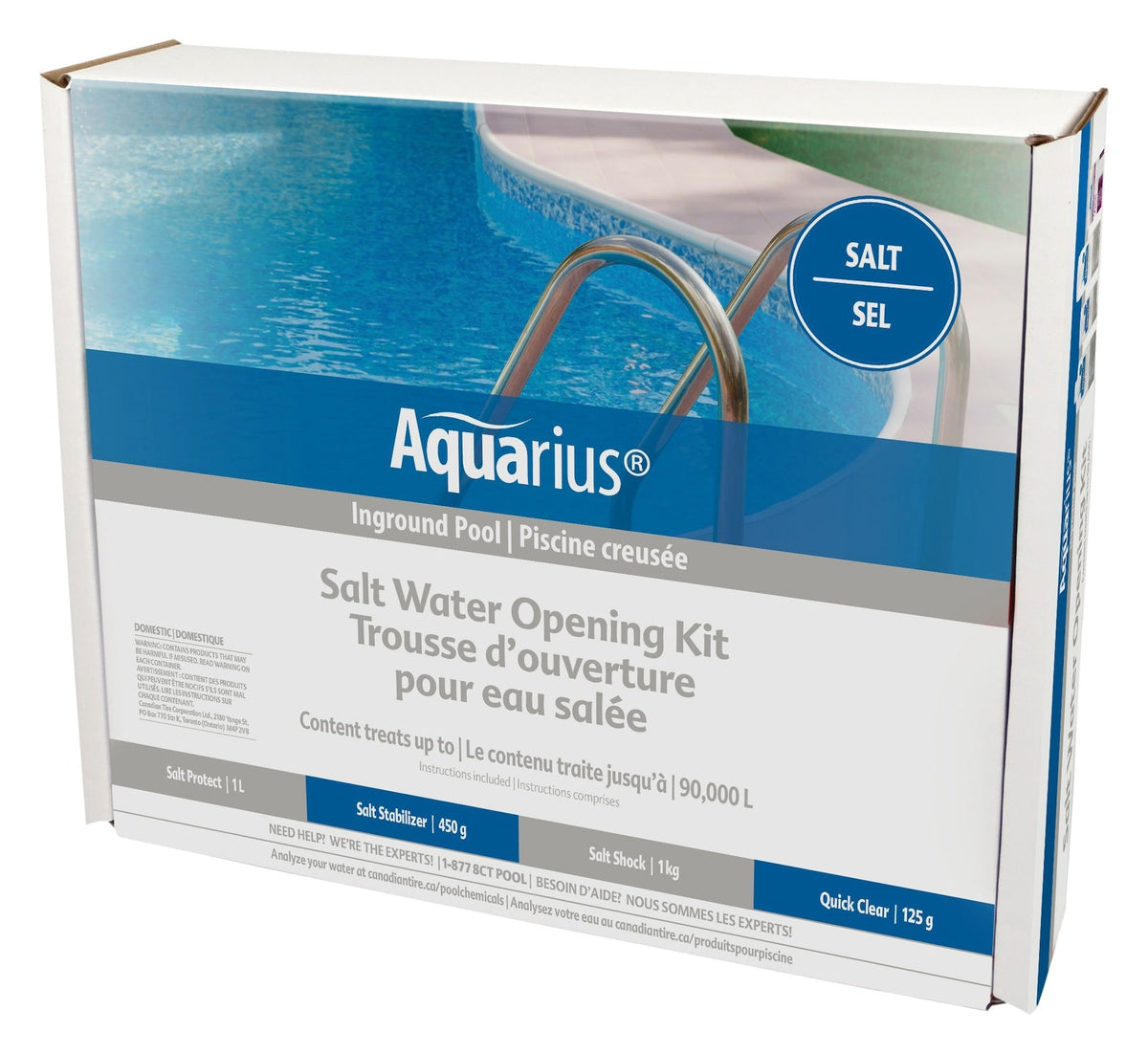 Aquarius Saltwater Pool Opening Kit