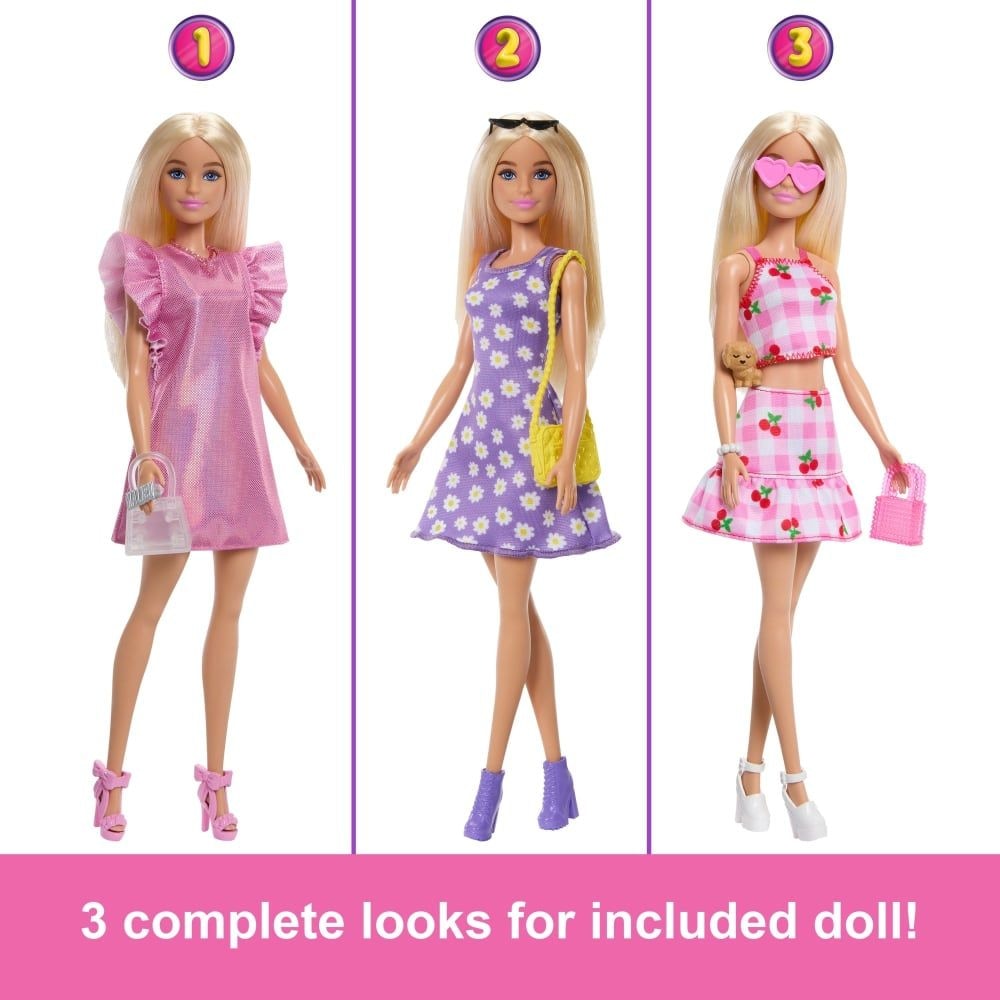 Barbie Dream Closet Toy Playset with Series 3.0 Fashion Doll and 25+ Accessories