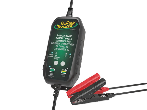Battery Tender Smart Battery Charger/Maintainer, 3-Amp, 6V/12V U1