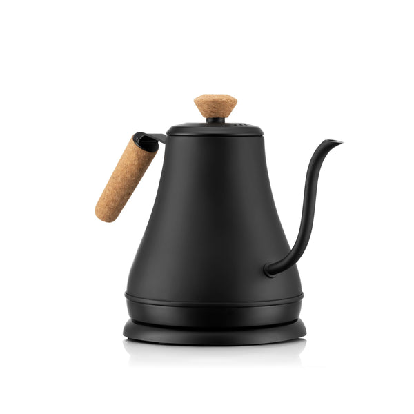 Bodum Electric Cordless Gooseneck Water Kettle with Auto Shut Off, Black, 0.8-L Z9