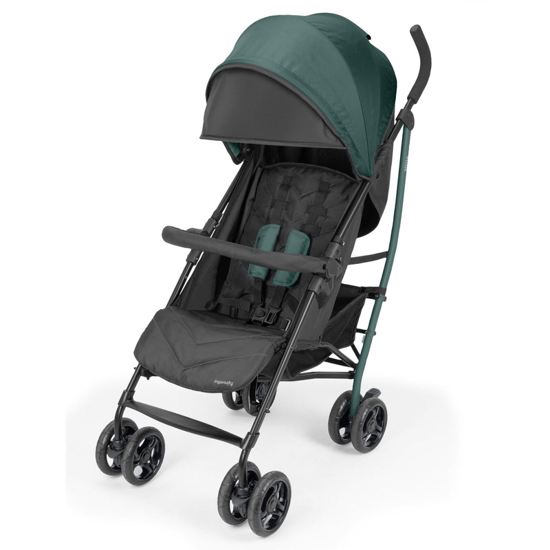 Bright Starts 3DLITE Jewel Stroller with Armbar, Green P3