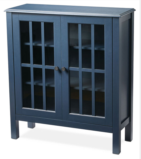 Canvas Dryden Accent Cabinet, Navy Z3