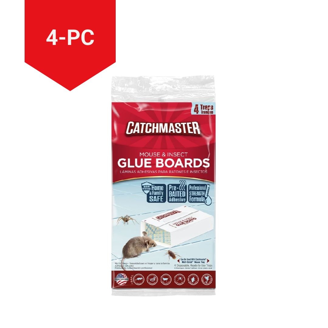 Catchmaster Rodent Glue Board, 4-pk