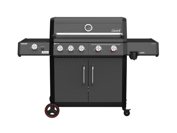 Coleman Revolution II 5-Burner Grill and Griddle Combo LP Gas BBQ O5