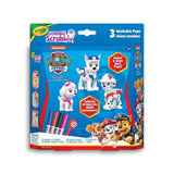 Crayola PAW Patrol Scribble Scrubbie Pets Activity Playset with Washable Markers, 3-pk, Ages 3+
