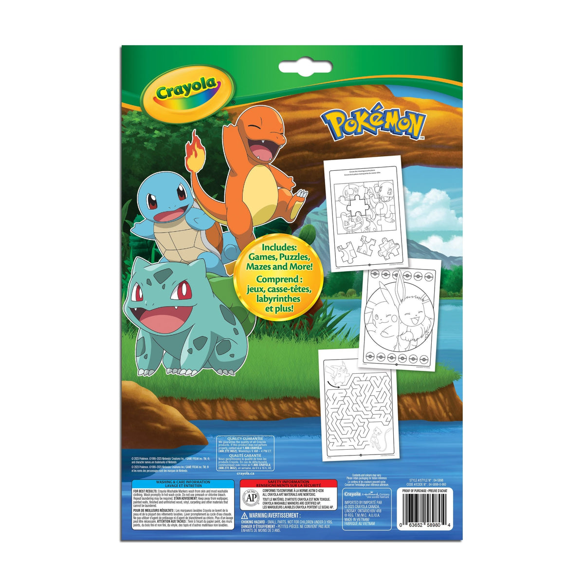 Crayola Pokémon Colour Pad