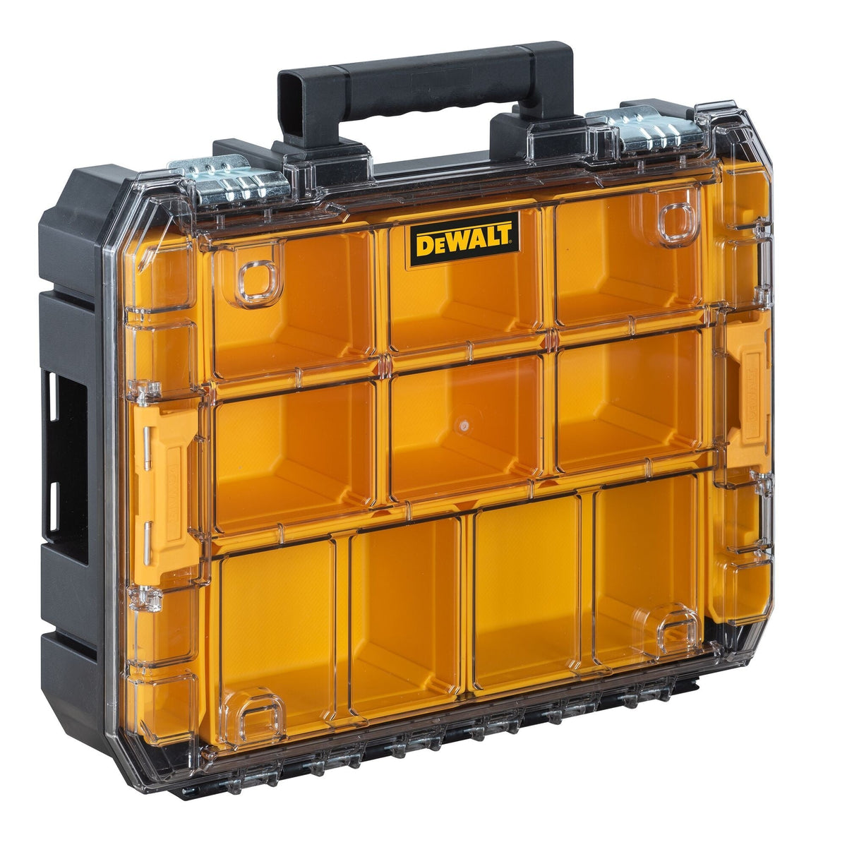 Dewalt TSTAK Stackable Organizer with Clear Lid, 44-lb