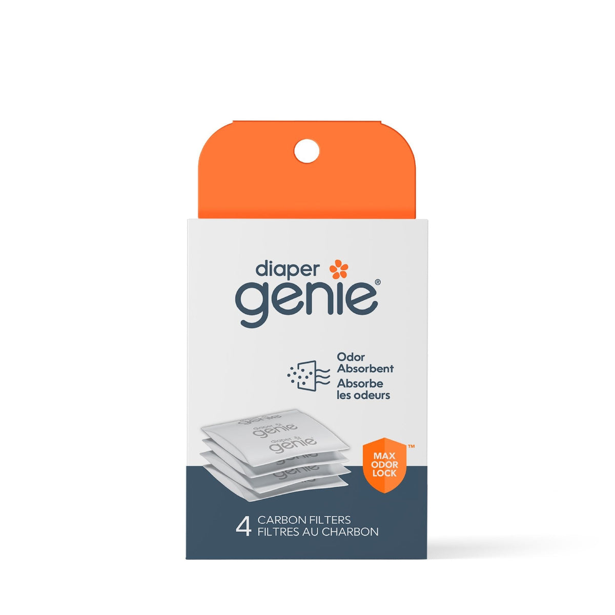Diaper Genie Odour-Eliminating Carbon Filters, 4-pk