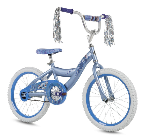 Disney Frozen Kids' Bike, 18-in, Blue/Purple N3