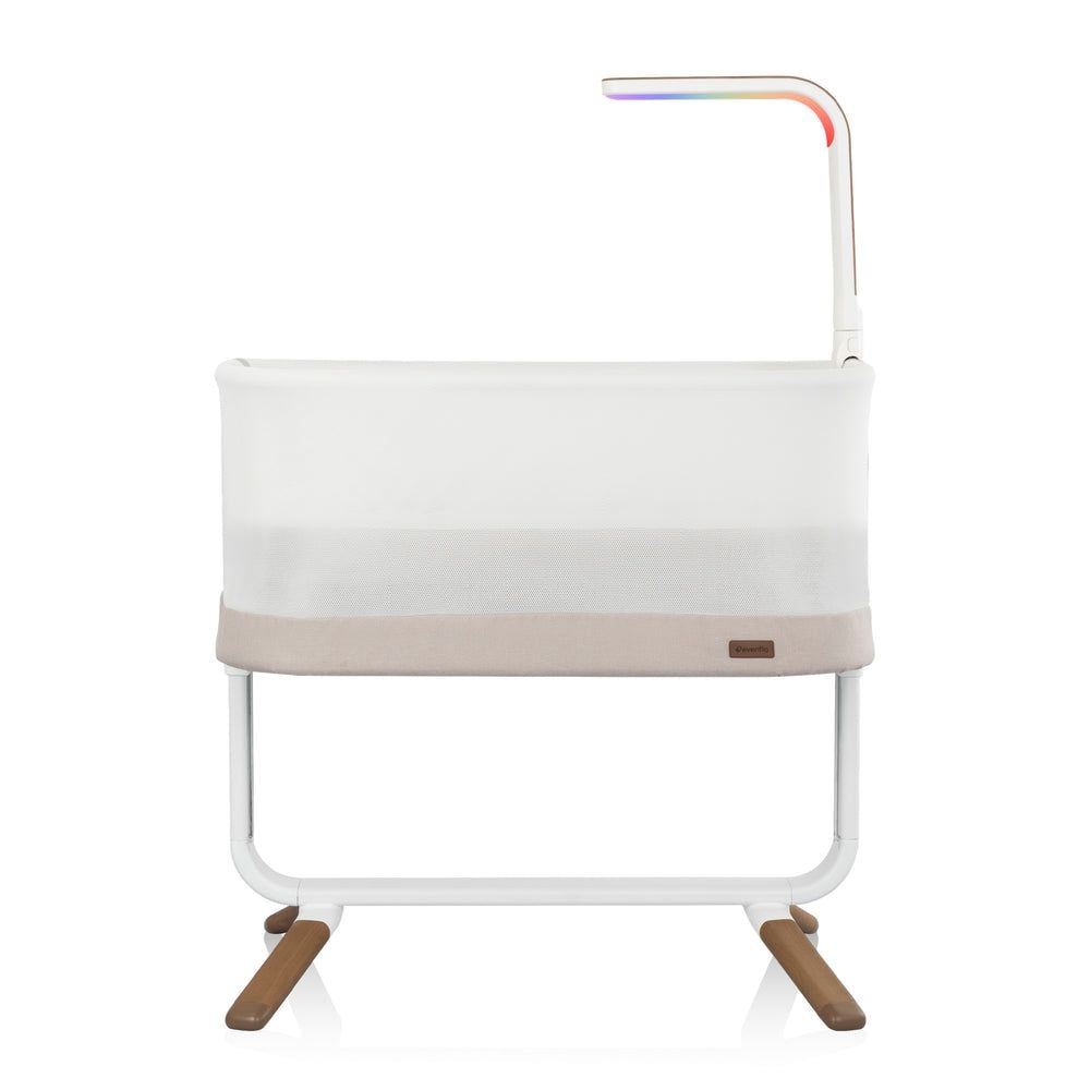 Evenflo Cora 3-Level Adjustable Bassinet, Beige