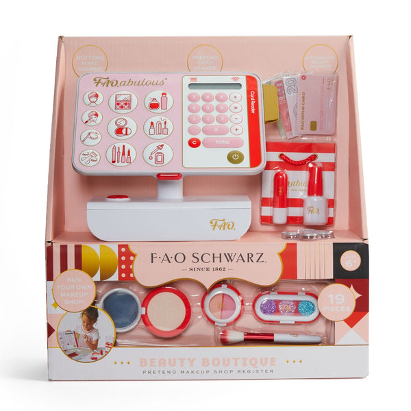 FAO Schwartz Beauty Boutique Cash Register, Pink/White Q1