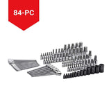 GearWrench Bit Socket Set, 84-pc, SAE/Metric