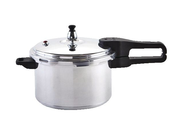 Imusa Stovetop Pressure Cooker, Aluminum, 4-L F5
