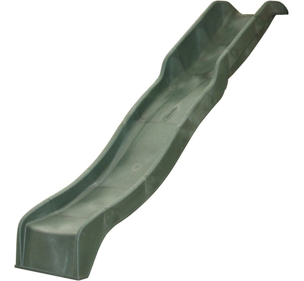 KidKraft Outdoor Plastic Wave Slide, Green, Ages 3 -10 A8