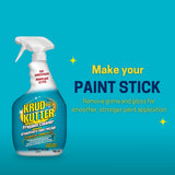 Krud Kutter Prepaint Cleaner, No-Rinse TSP Substitute, Cleans & Deglosses Surfaces 946-mL