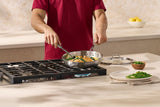 Lagostina 3-Ply Clad Commercial Fry Pan, 30-cm