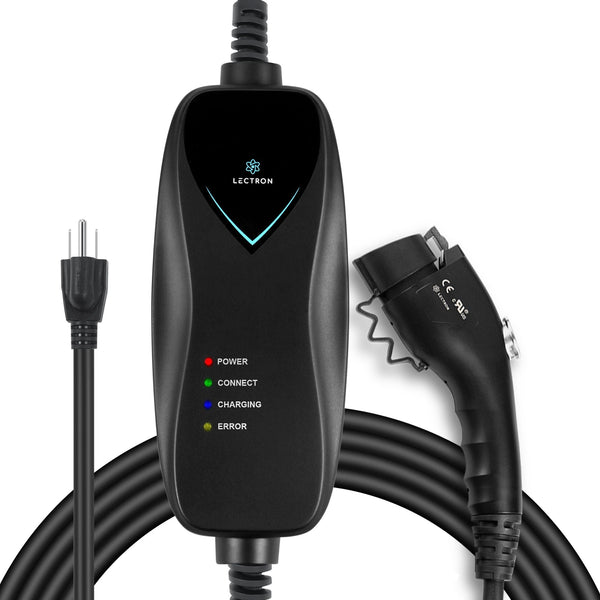 Lectron 15A Level 1 NEMA 5-15 J1772 EV Charger M3