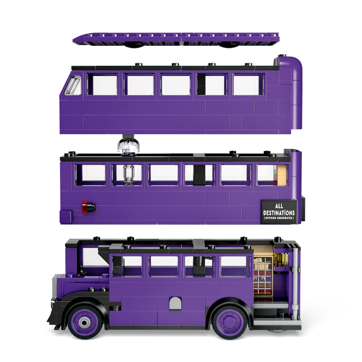 LEGO Harry Potter Knight Bus Adventure Building Set - 76446, 499-pcs, Ages 8+