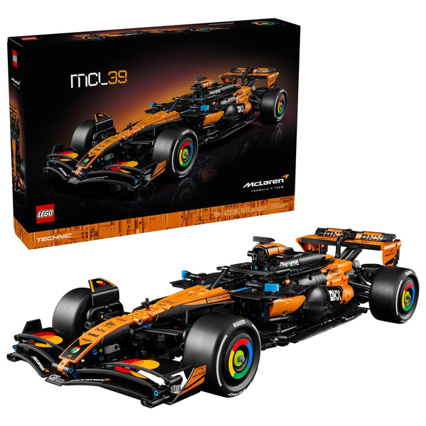 LEGO Technic McLaren MCL39 Formula 1 Car Building Set - 42228, 1675-pcs, Ages 18+ D1