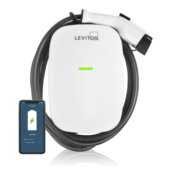 Leviton 80A Wi-Fi Level 2 Hardwired J1772 EV Charger Z0
