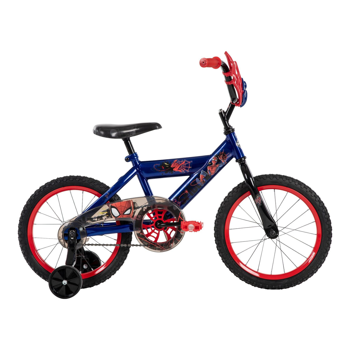 Marvel Spider-Man Kids' Bike, 16-in Wheel, Red/Blue