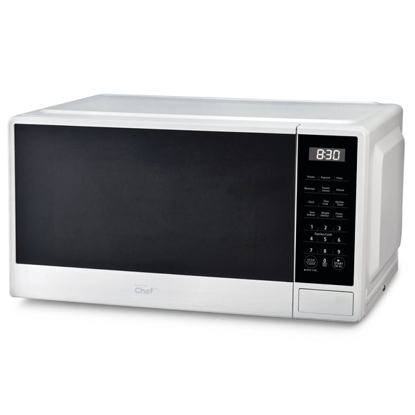 MasterChef Matte Microwave, White, 1.1-cu-ft U2