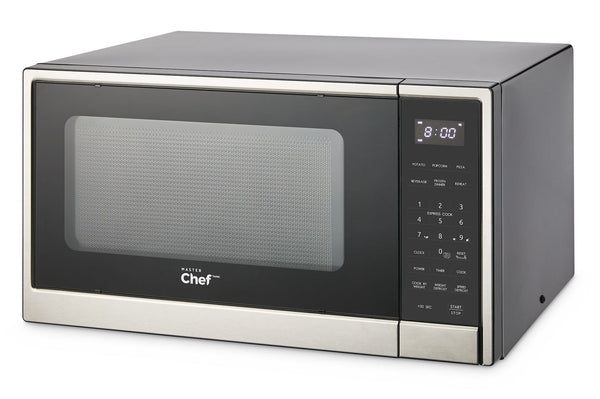 MasterChef Microwave, Stainless Steel, 1.3-cu-ft C8