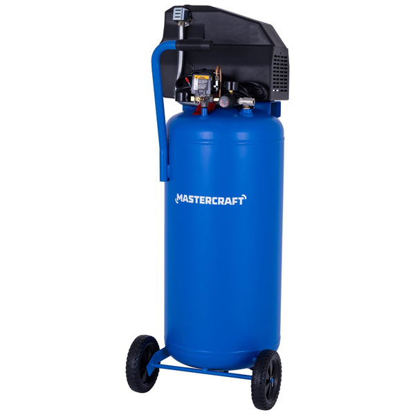 Mastercraft 20-Gallon Oil Free Vertical Air Compressor, 135 PSI L7