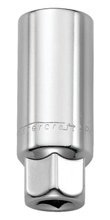 Mastercraft 3/8-in Drive Spark Plug Socket, CRV 18mm