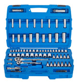 Mastercraft Socket Set, 95-pc, SAE / Metric, CRV, Nickel-Chrome Plating