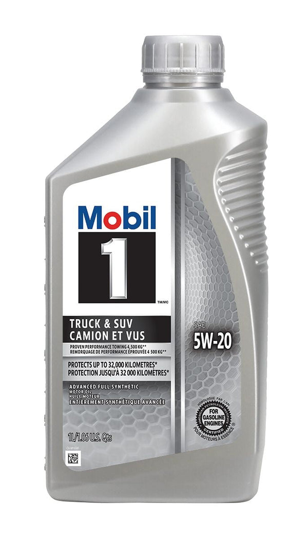 Mobil 1 Truck & SUV 5W20 Synthetic Engine/Motor Oil, Z1