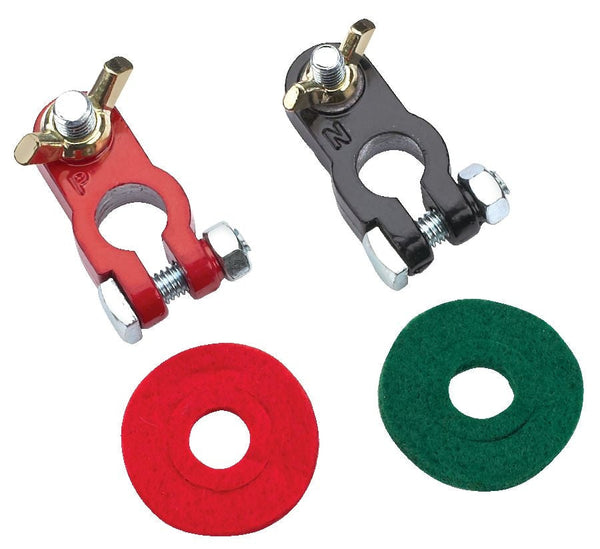 MotoMaster Marine Battery Terminals, Coated Y4
