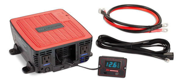 MotoMaster Power Inverter, 1500W, Includes Battery Cables O3