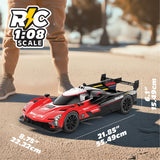 MotorDayz 1:8 R/C USB-Powered Cadillac V-Series Forza Motorsport Cover Feature Toy Vehicle for Ages 6+