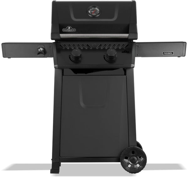 Napoleon Rebel 365 2-Burner LP Gas BBQ, Matte Black J0