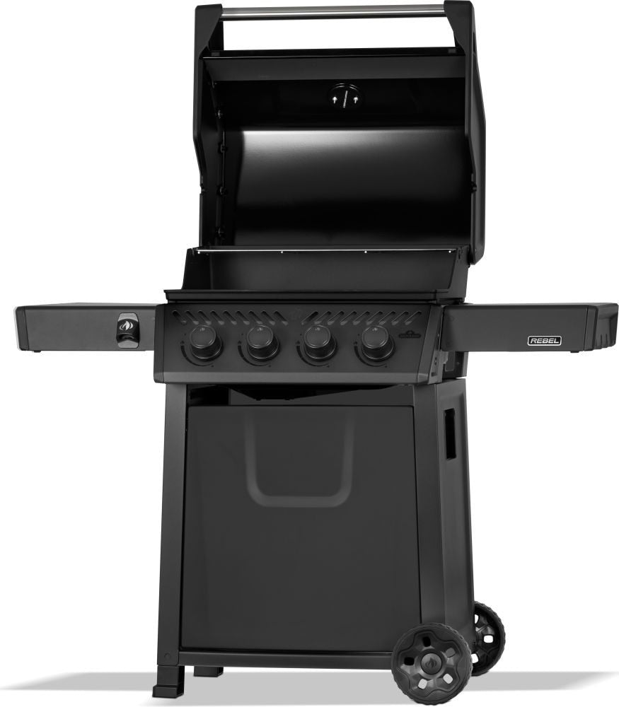 Napoleon Rebel 425 4-Burner LP Gas BBQ, Matte Black