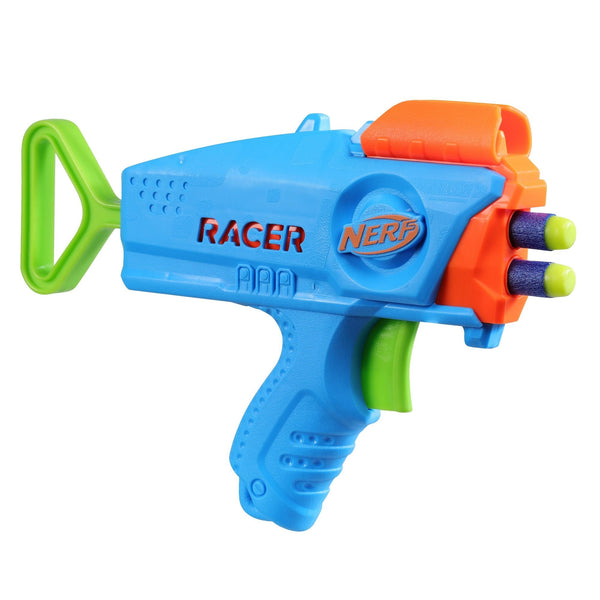 NERF Elite Junior Racer Easy-Play Dart Blaster, Includes 4 Darts, Ages 6+ Y8